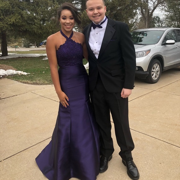 Purple Prom dress - Picture 2 of 2